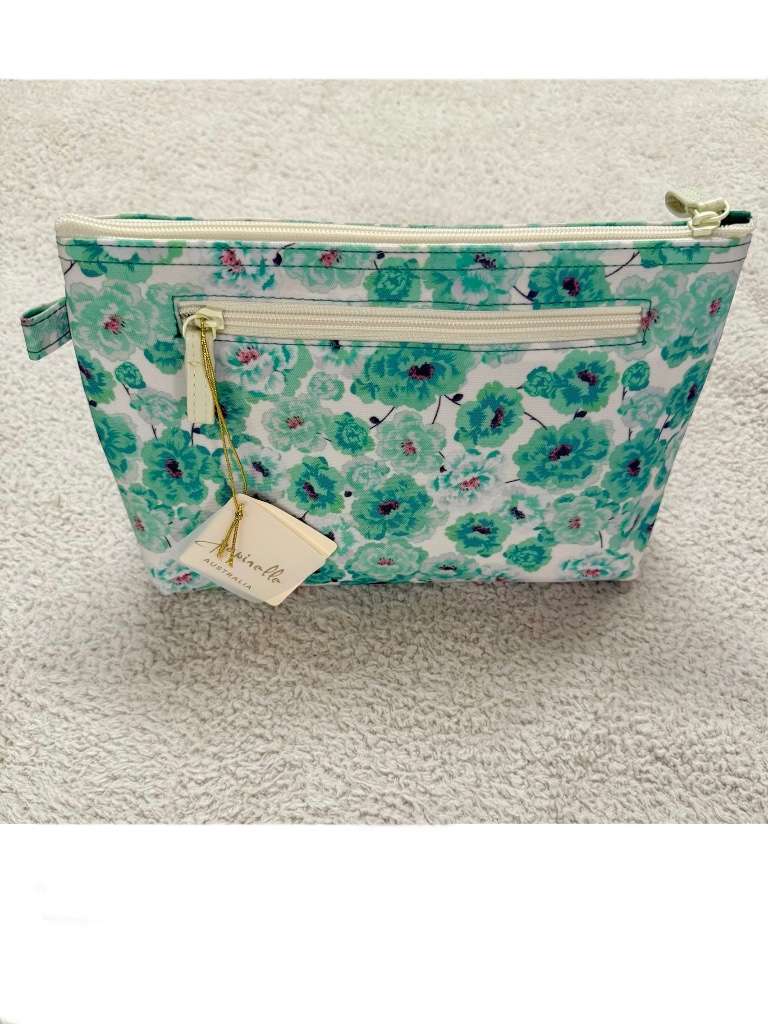 Papinelle Cosmetic Bag/Case Set Green Floral — image 7 of 8